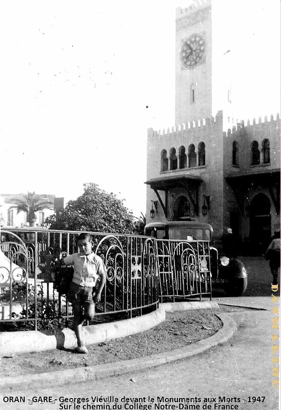 Oran - Gare - Monument aux Morts - Georges Vieville  - 1947.jpg